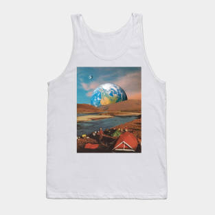 Off Site - Surreal/Collage Art Tank Top